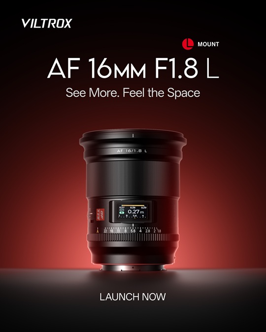 Viltrox Launches AF 16mm F1.8 L for Full Frame